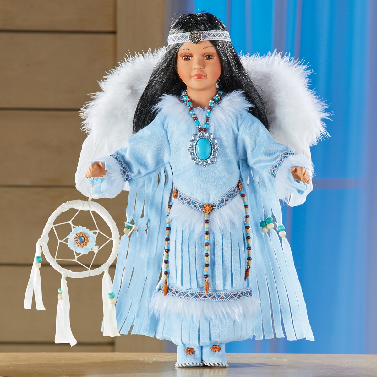 Heritage Collection Native American Angel Porcelain Doll Collections Etc.