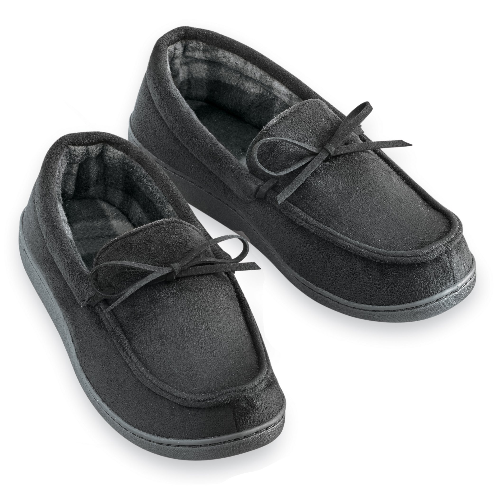 Zapatillas mocasín de gamuza sintética forro de felpa súper suaves - Imagen 4 de 8