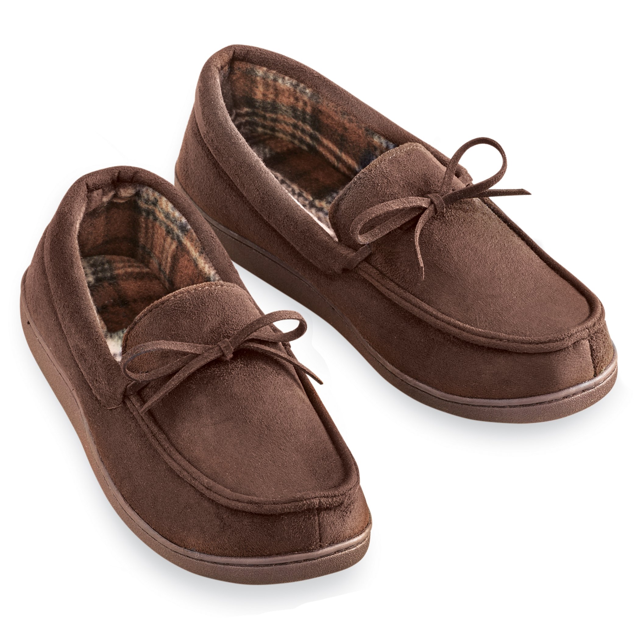 Zapatillas mocasín de gamuza sintética forro de felpa súper suaves - Imagen 6 de 8
