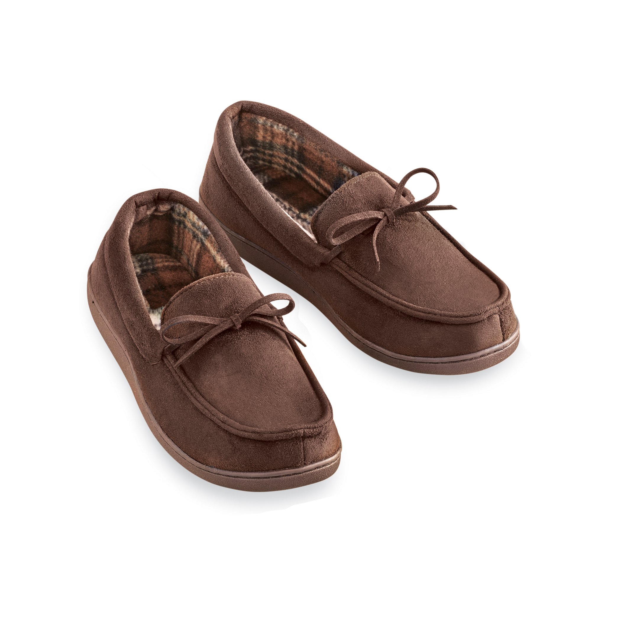 Zapatillas mocasín de gamuza sintética forro de felpa súper suaves - Imagen 5 de 8
