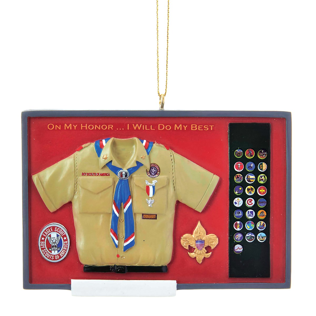 Boy Scouts of America Eagle Scout Christmas Tree Ornament Collections