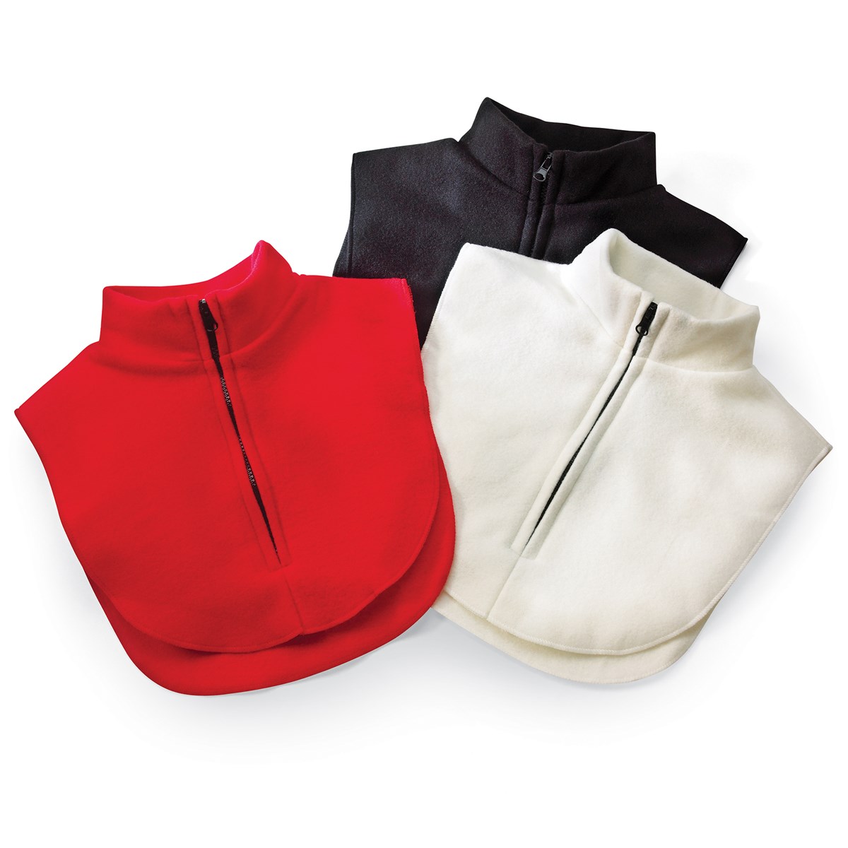 3Pack Zippered Cozy Fleece Mock Turtleneck Dickies