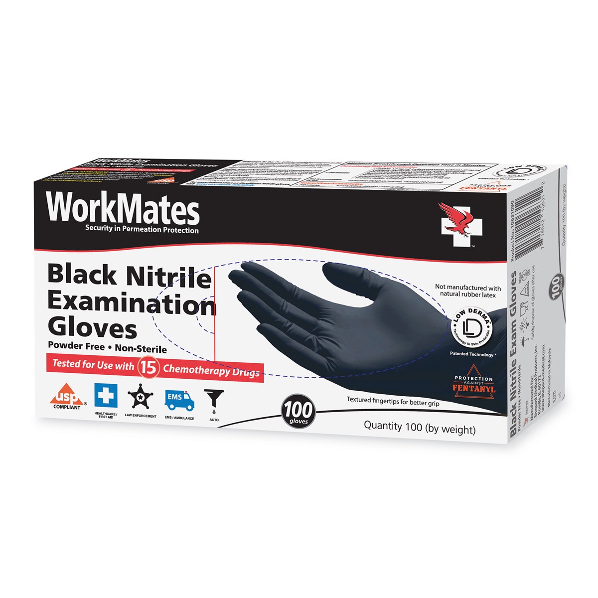 Latexfree Nitrile Disposable Gloves 100 ct. Collections Etc.