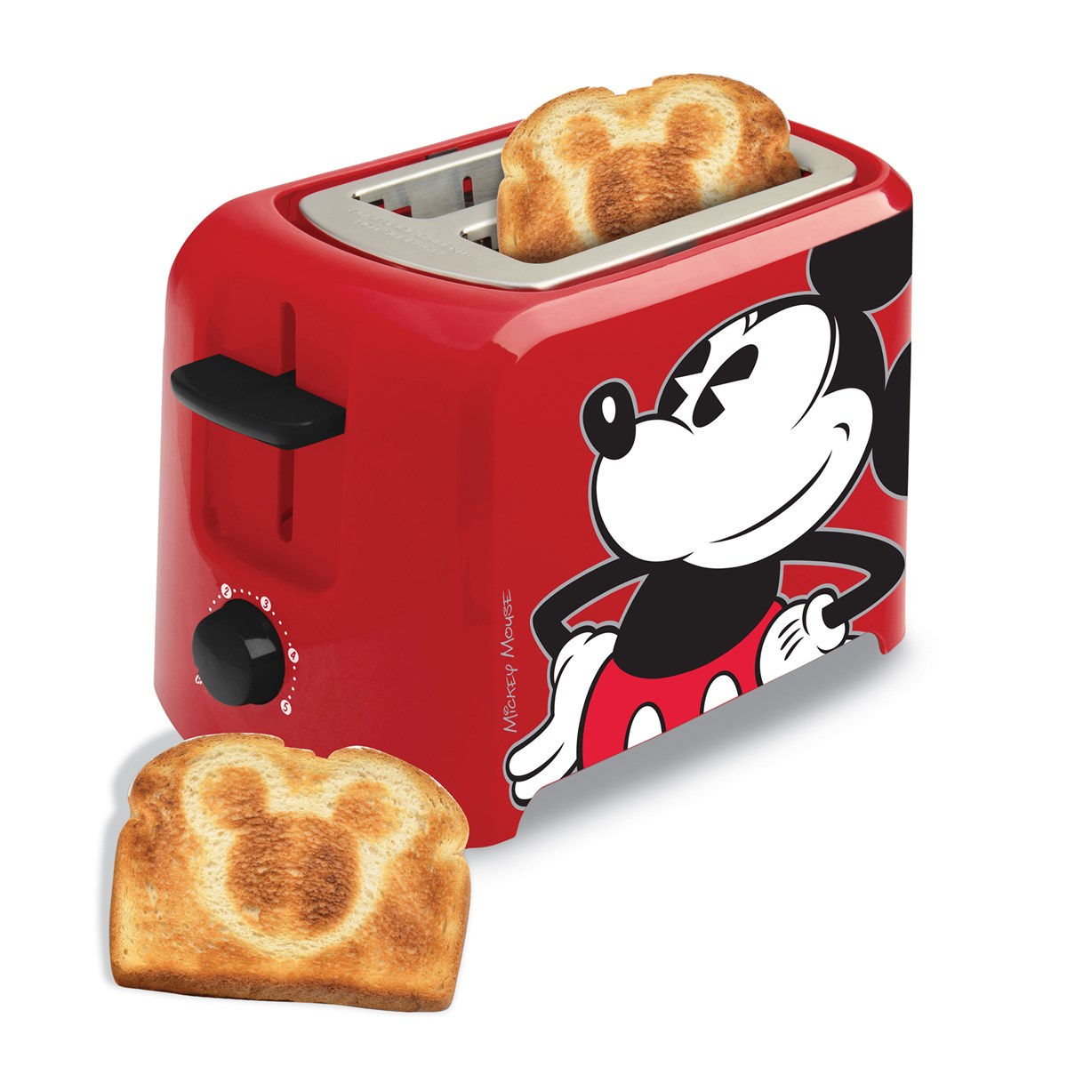 Classic Mickey Mouse Imprint TwoSlice Bread Toaster Collections Etc.