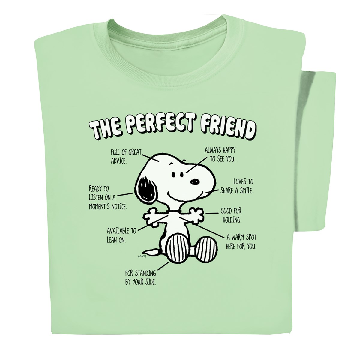 Peanuts Perfect Friend Soft Cotton Graphic TShirt Collections Etc.