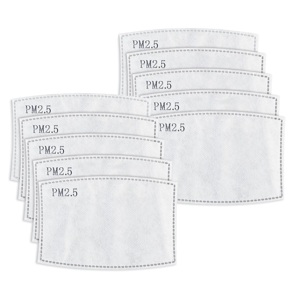 Activated Carbon Mask Filters Set of 10 Collections Etc.