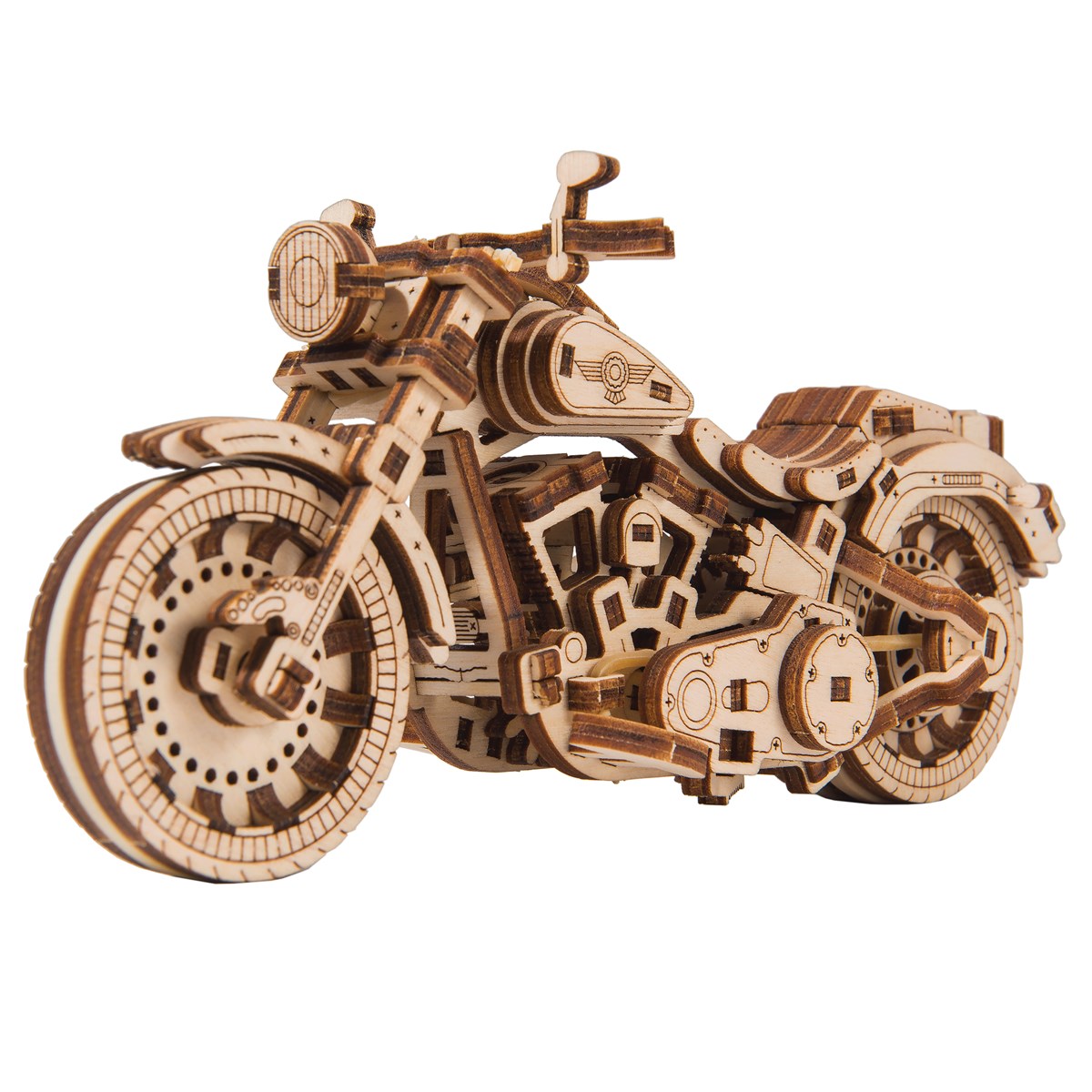 Wood Cruiser VTwin Motorcycle Model Construction Kit Collections Etc.