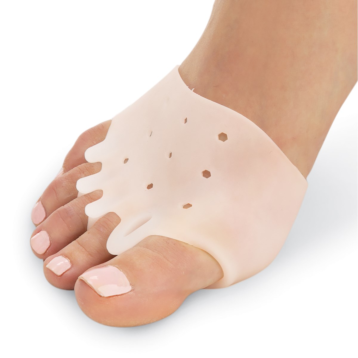 Breathable Extra Cushioned Gel Toe Spacers Set of 2 Collections Etc.