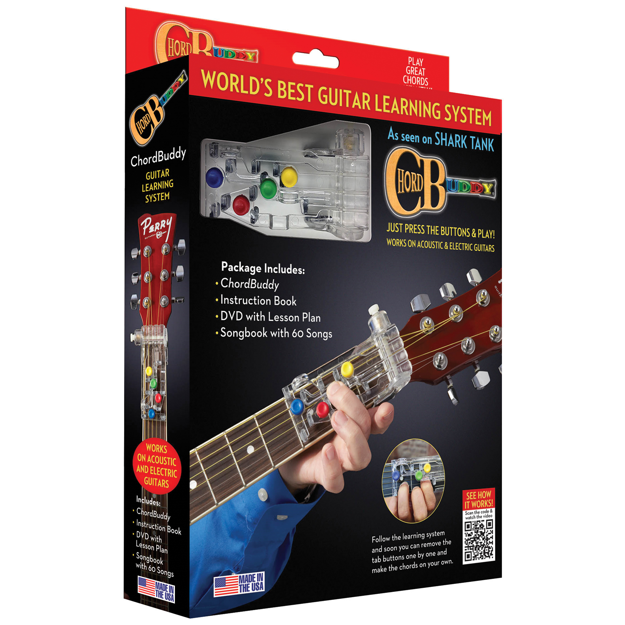 Chord Buddy Guitar Learning System with Instructional DVD