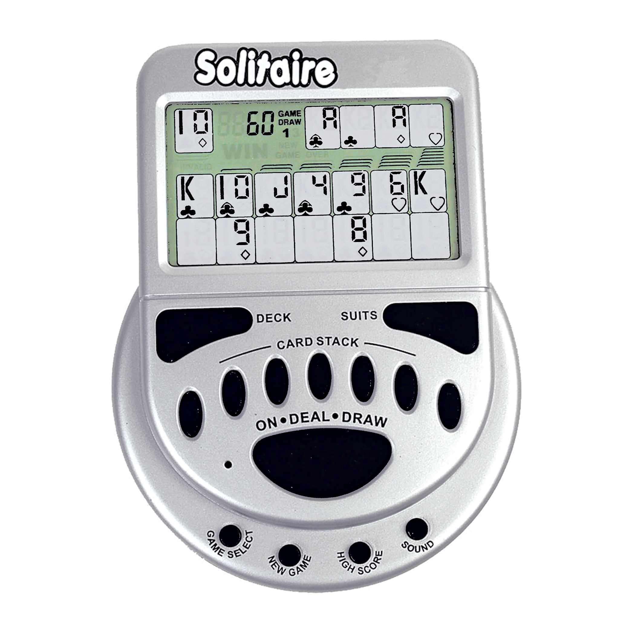 2 Games In 1 Mega Screen Solitaire Draw 1 or 3 Klondike Solitaire