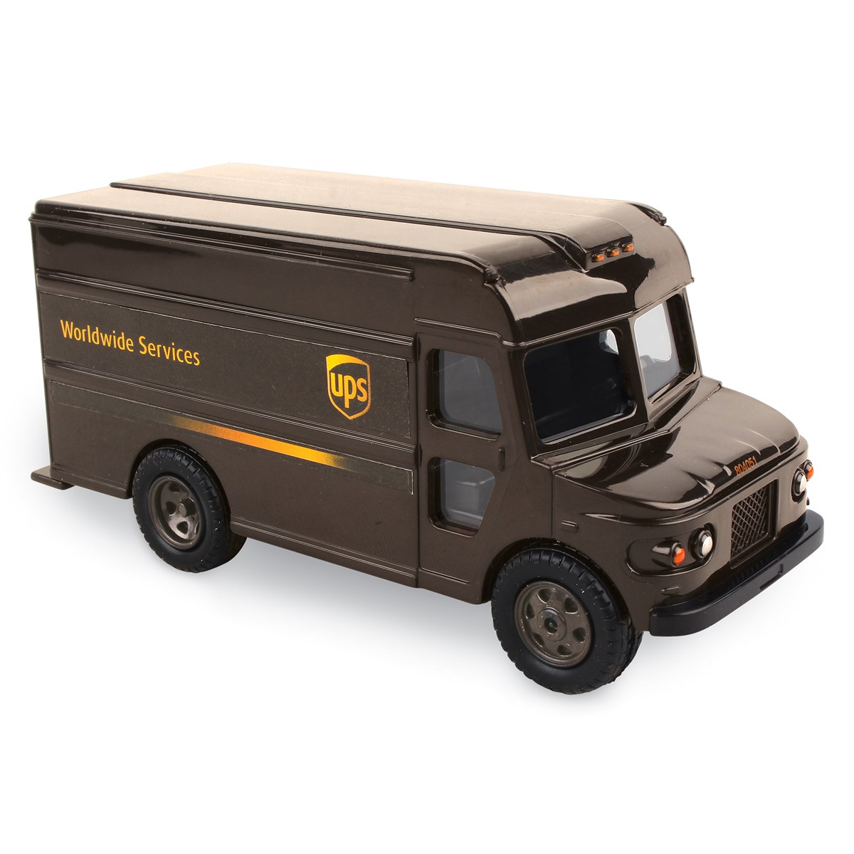 UPS Package Truck Replica Figurine with Pullback Action Collections Etc.
