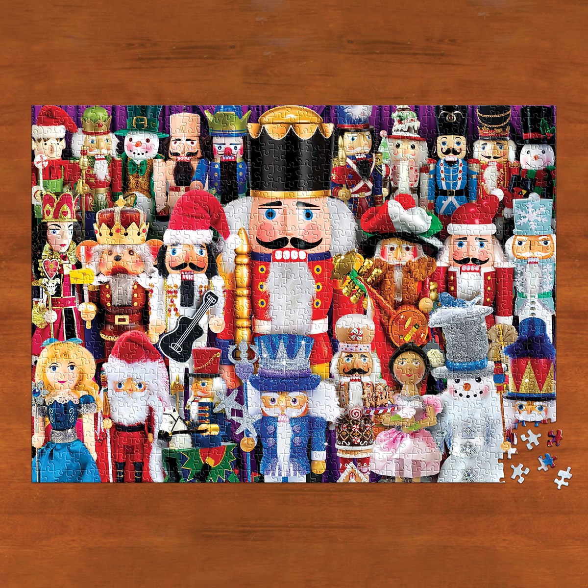 Colorful Nutcracker HighQuality Jigsaw Puzzle 1000 Pieces