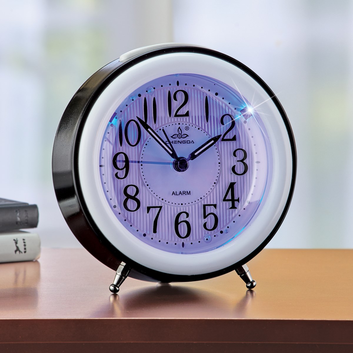 RadioControlled Atomic Alarm Clock with Light Collections Etc.