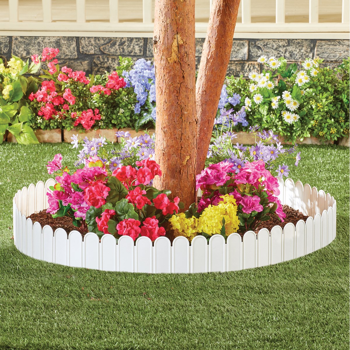 10Foot Flexible Plastic Garden Border Stakes Collections Etc.