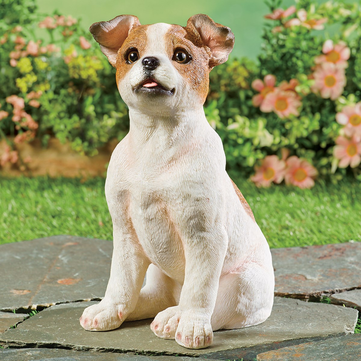 HandPainted Jack Russell Terrier Garden Statue Collections Etc.