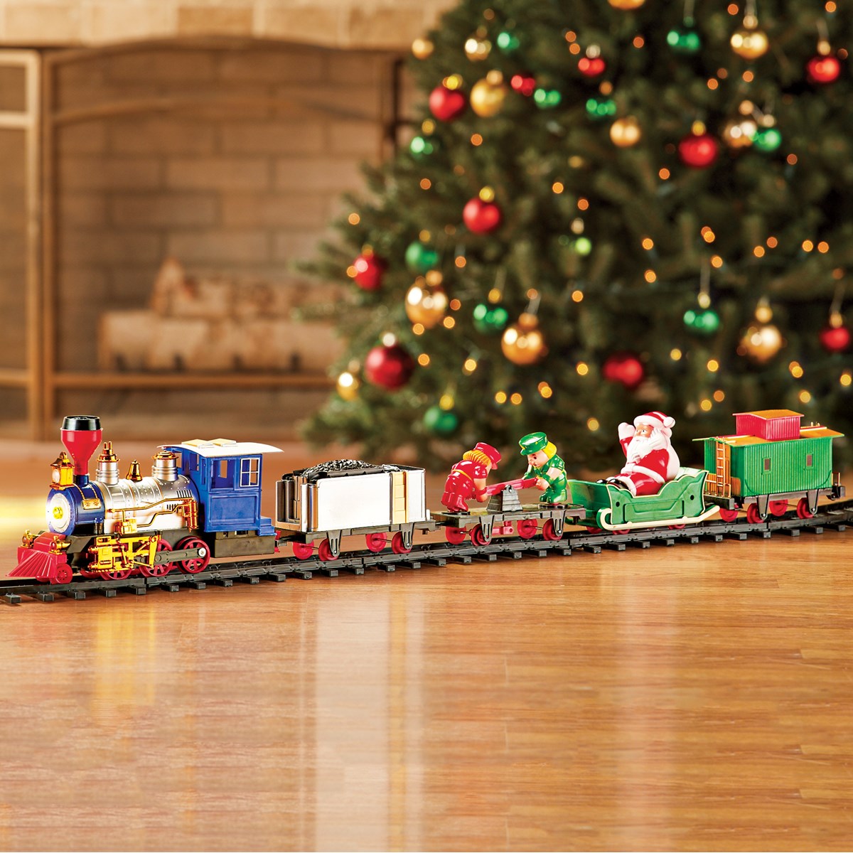 33Piece Classic Holiday LightUp Train Set Collections Etc.