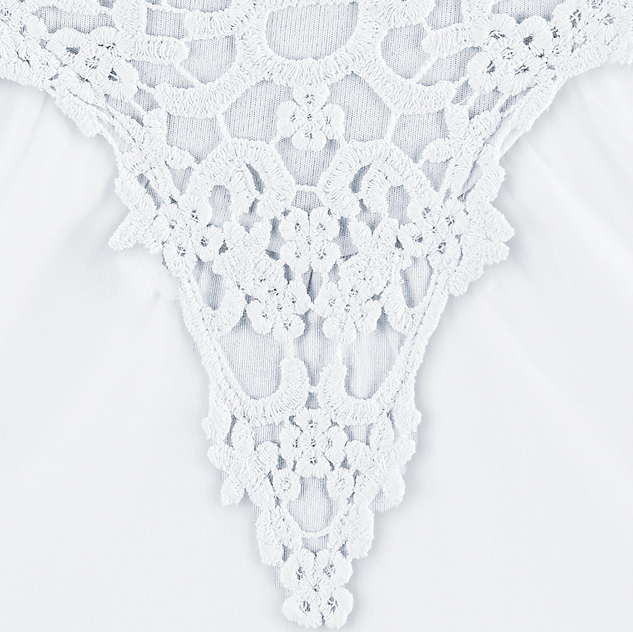 Beautiful Lace Trim Sleeveless Tank Top with Wide Shoulder Straps - Imagen 12 de 13