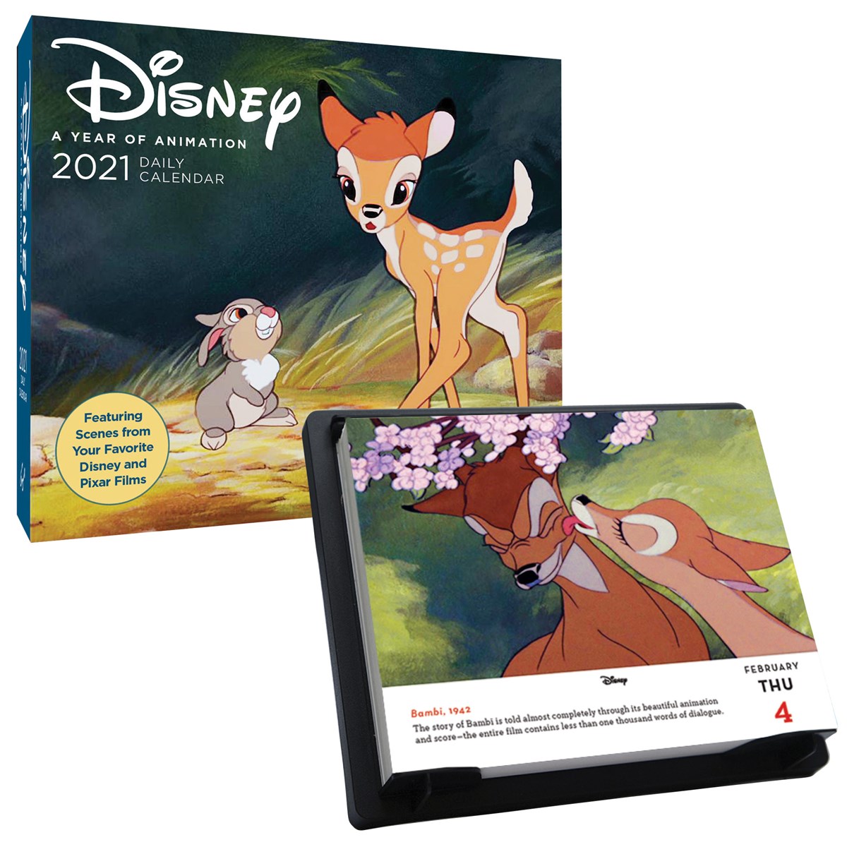 Disney A Year of Animation 2021 Daily Wall Calendar Collections Etc.