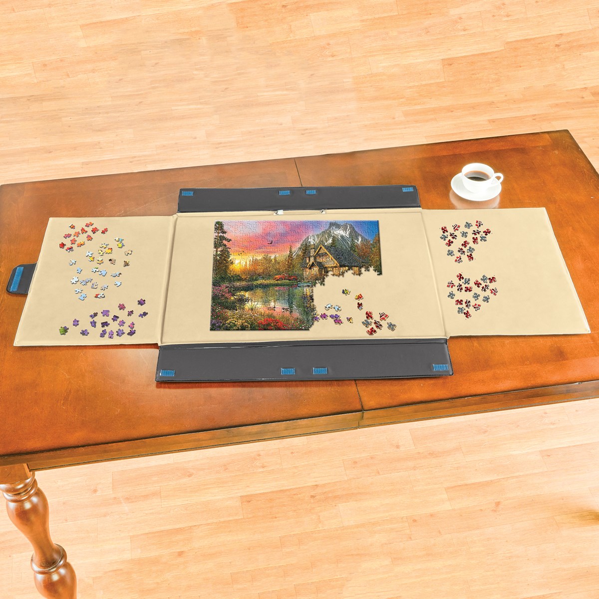 SpecialDesign Portable Jigsaw Puzzle Foldable Caddy Collections Etc.