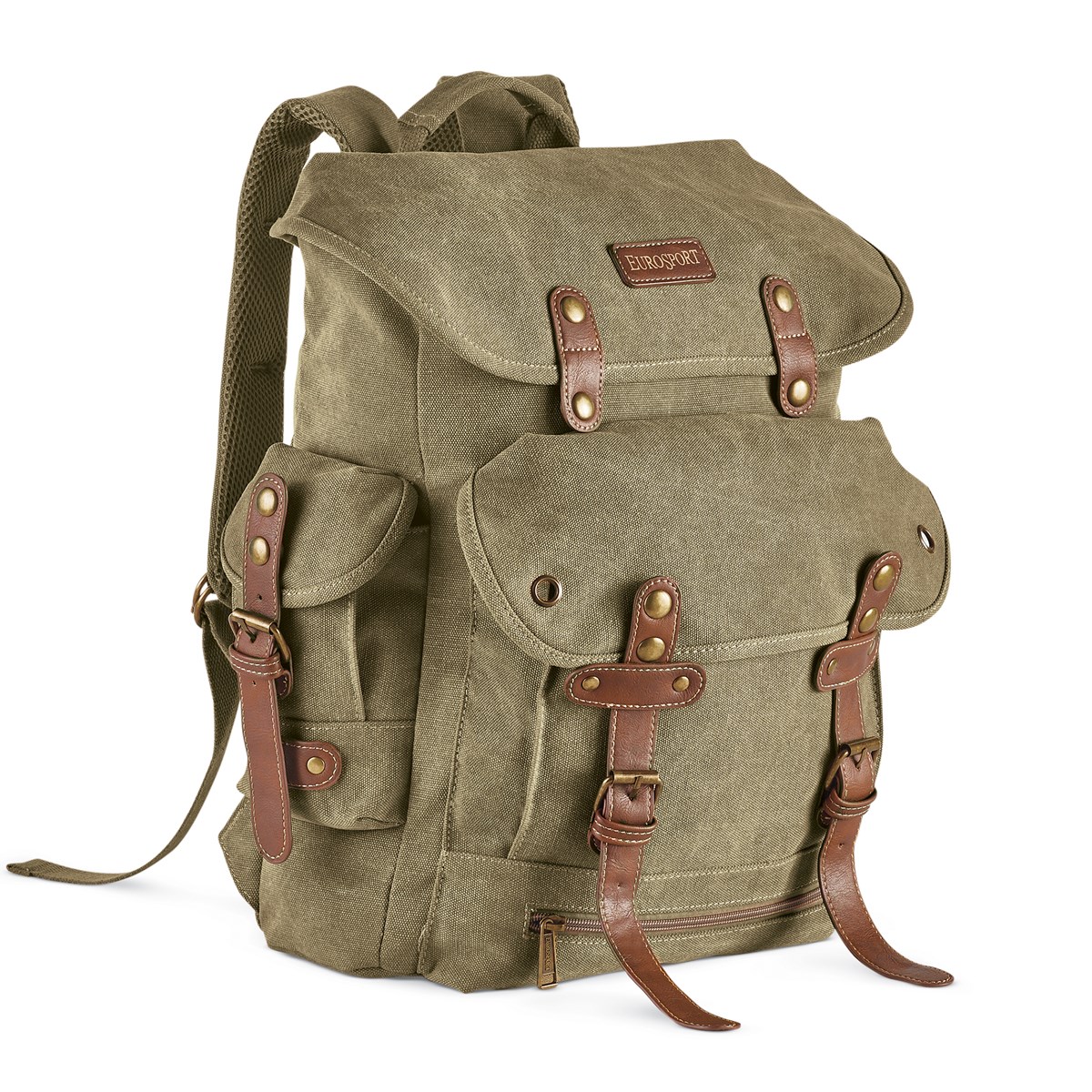 Authentic World War 2 Style Vintage Cotton Canvas Backpack