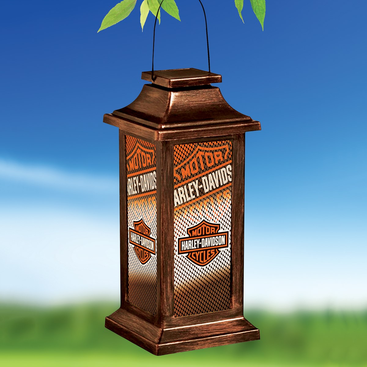 Solar Powered HarleyDavidson Garden Lantern Collections Etc.