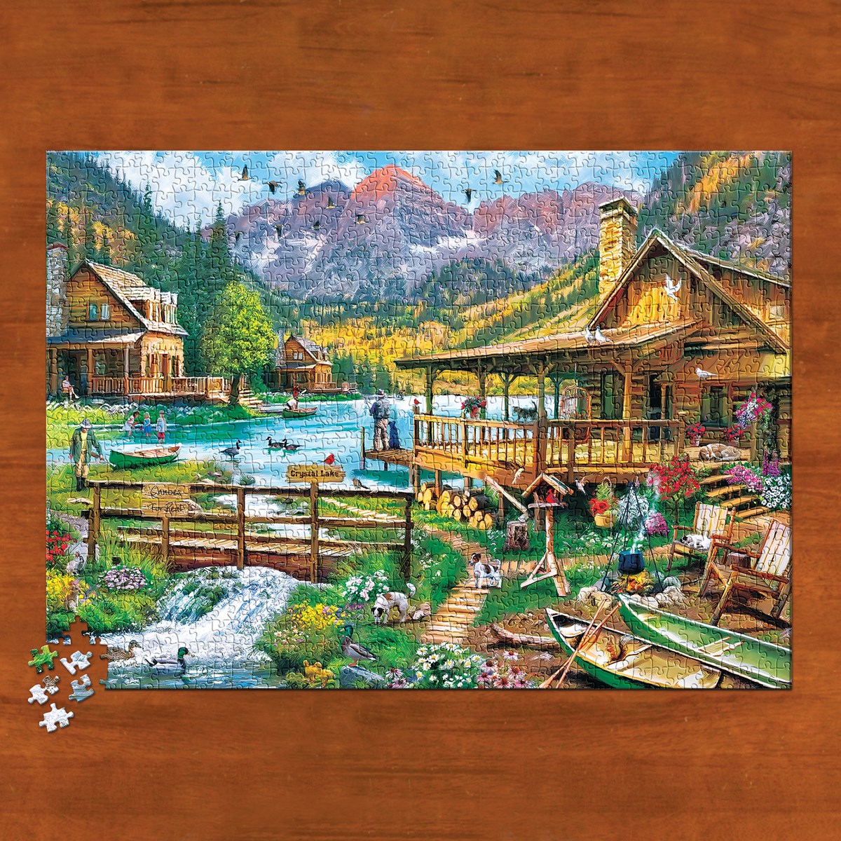 Macneil Canoes for Rent 1000Piece Jigsaw Puzzle Collections Etc.
