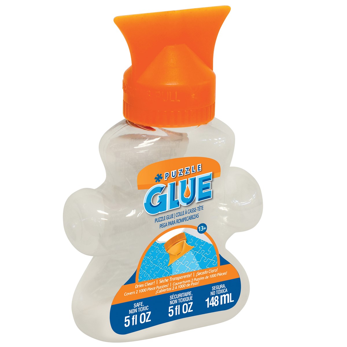 Elmers QuickDrying Puzzle Glue with Spreader Cap 5 oz Collections Etc.