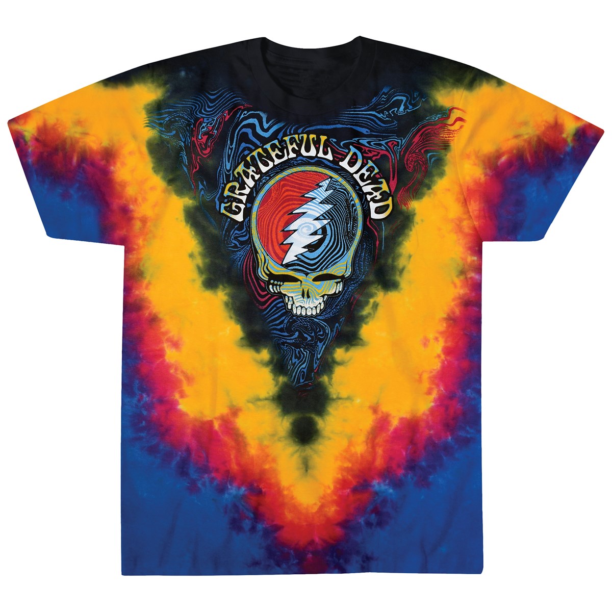 Grateful Dead Steal Your Face Tie Dye T-Shirt | Collections Etc.