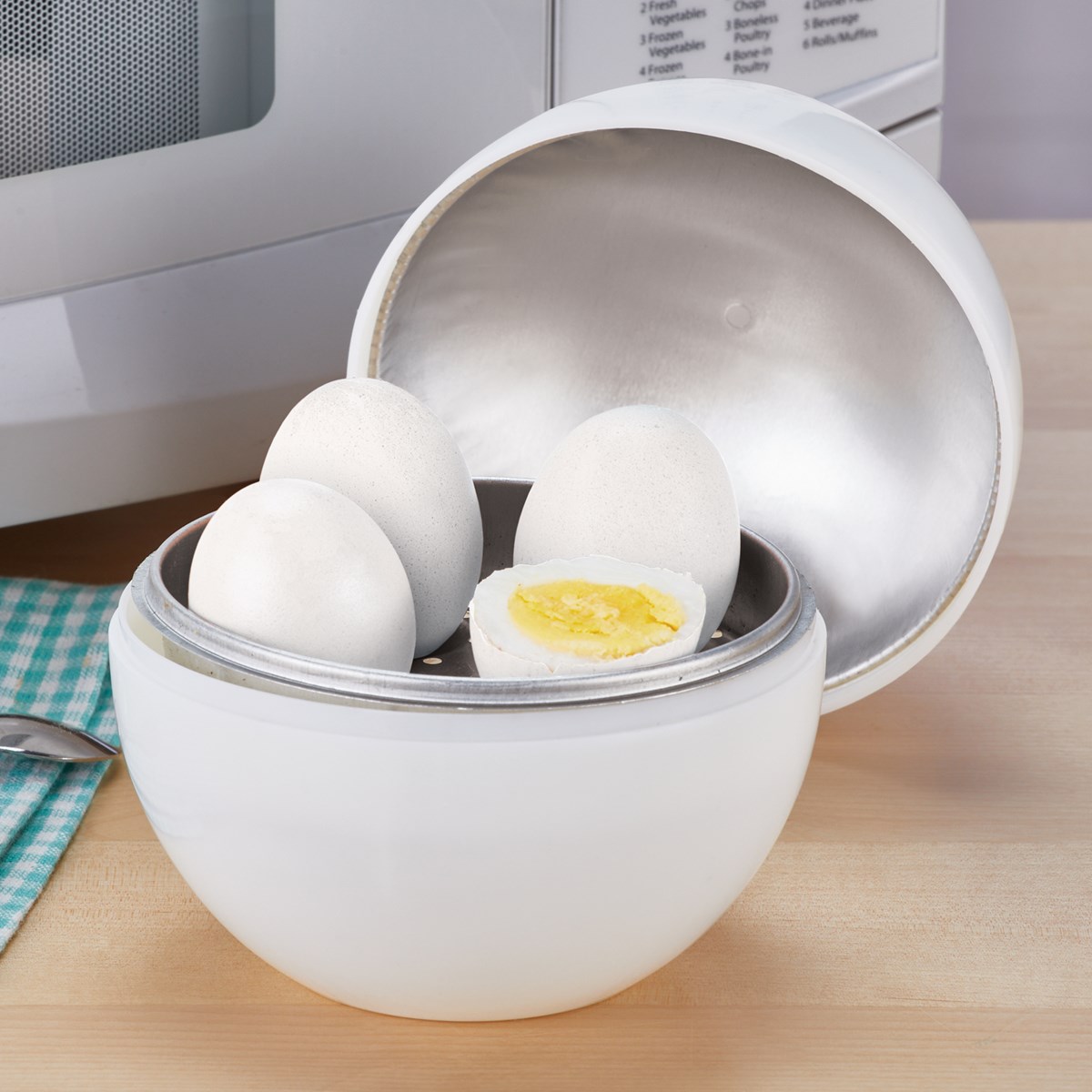 Perfect Hard Boiled Microwave Egg Cooker Collections Etc.