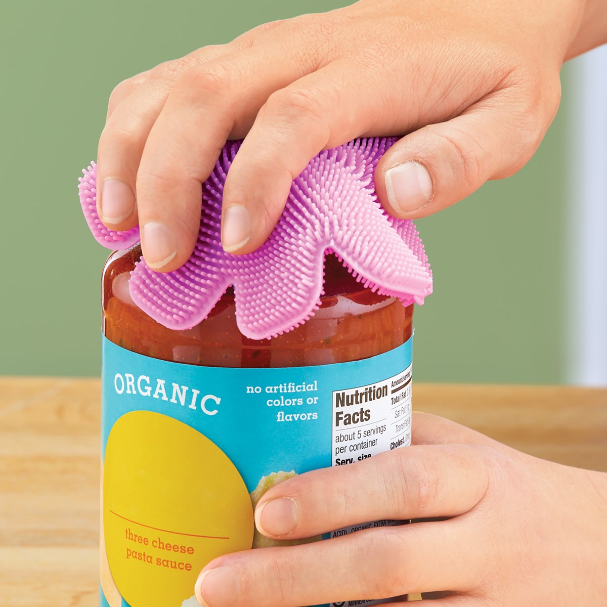 Silicone Grip Household Cleaning Sponges Set of 6 Collections Etc.