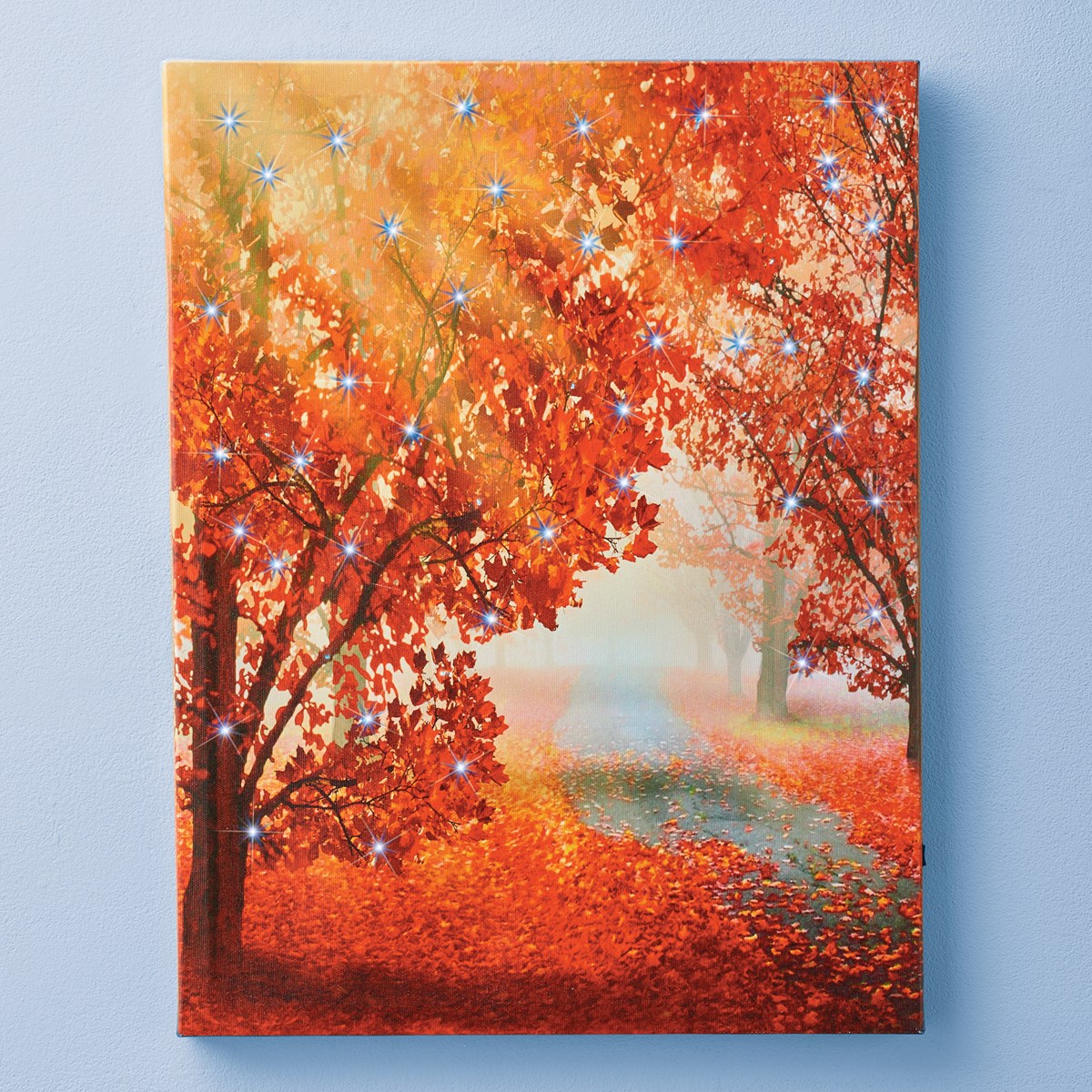 ColorChanging Fiber Optic Autumn Trees Lighted Canvas Collections Etc.