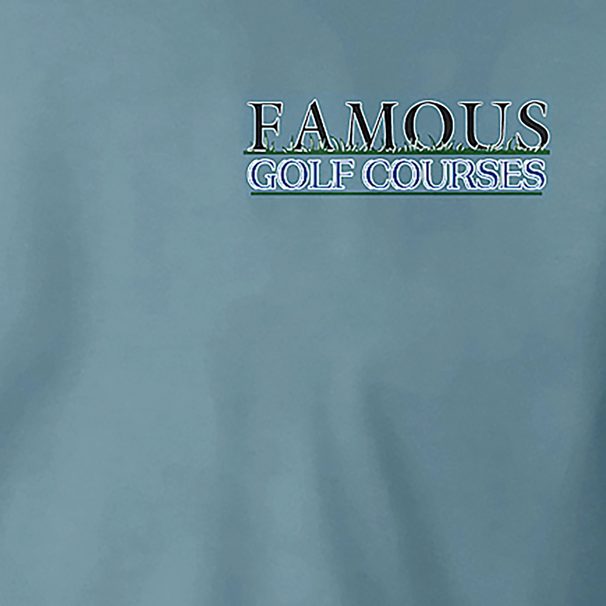Famous Golf Courses Golf Lovers Comfy Cotton T-Shirt - Imagen 3 de 8