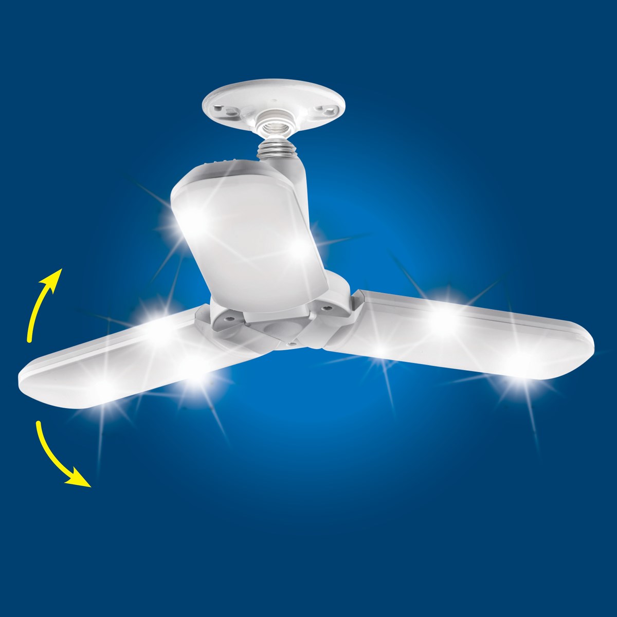 EnergyEfficient Universal Folding LED Ceiling Light Collections Etc.