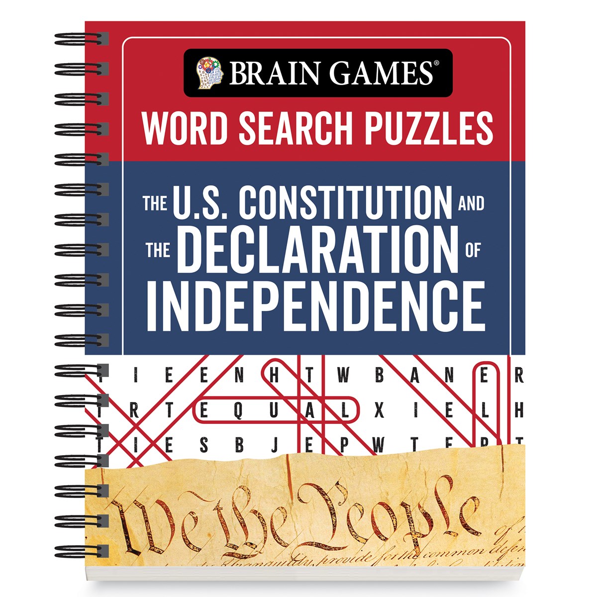 Brain Games US Constitution Word Search Puzzle Book Collections Etc.