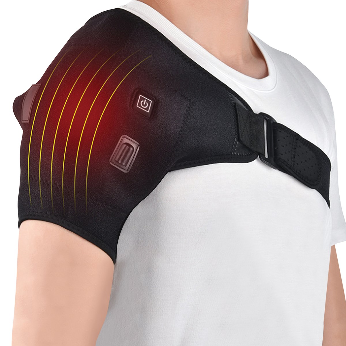 Universal Therapeutic Heated Shoulder Wrap Brace Collections Etc.