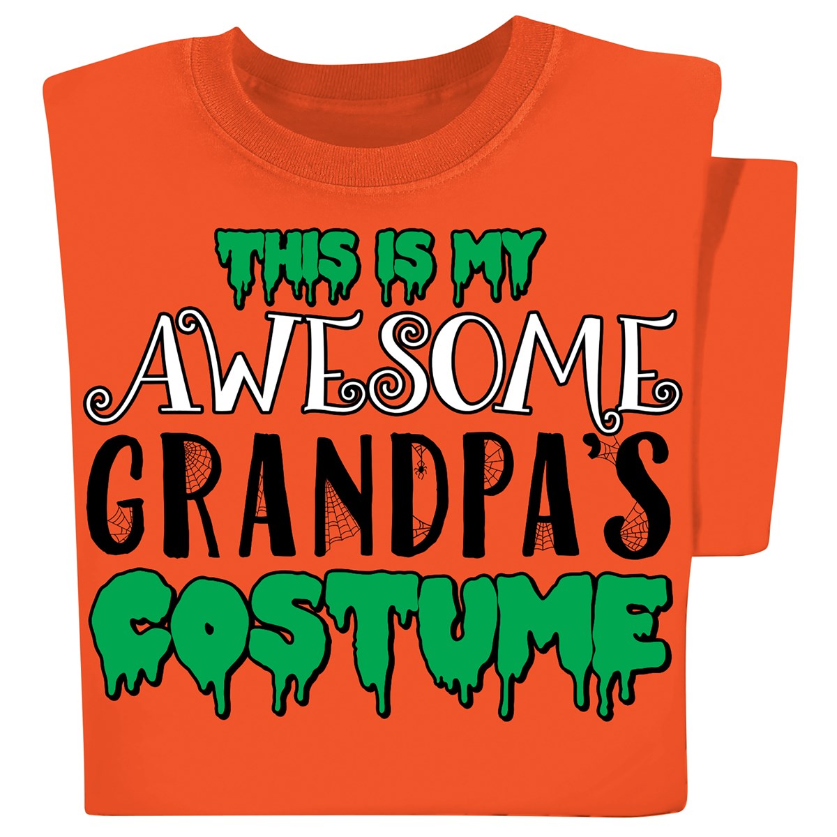 This Is My Awesome Grandpa's Costume Halloween TShirt Collections Etc.
