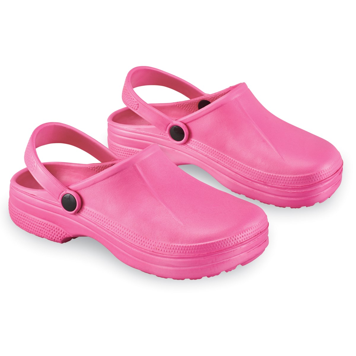 Women's Solid Colored Rubber Comfort Clogs Collections Etc.