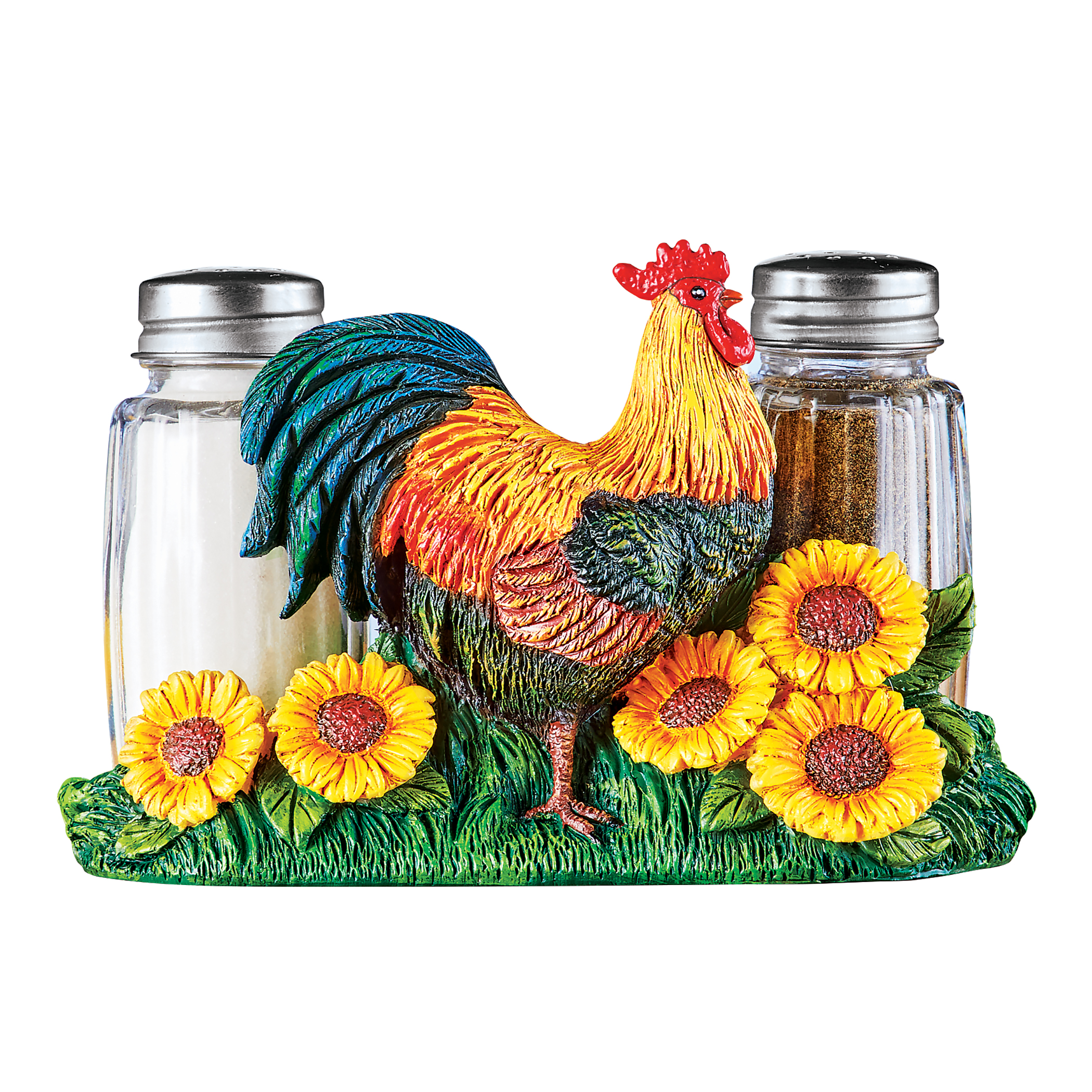 Rooster Country Charm Salt and Pepper Shakers