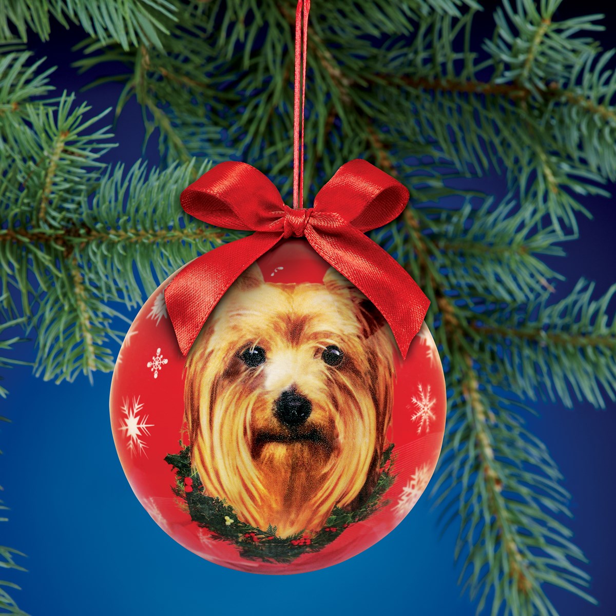 GlossFinish Dog Christmas Ball Tree Ornaments Collections Etc.