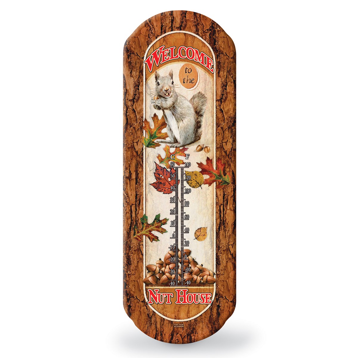 to the Nuthouse Funny Squirrel Thermometer Collections Etc.
