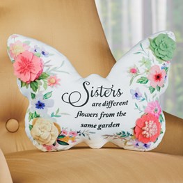Collections Etc There is No Better Friend Pretty Floral Sister Accent Pillow Collections Etc There is No Better Friend Pretty Floral Sister Accent Pillow