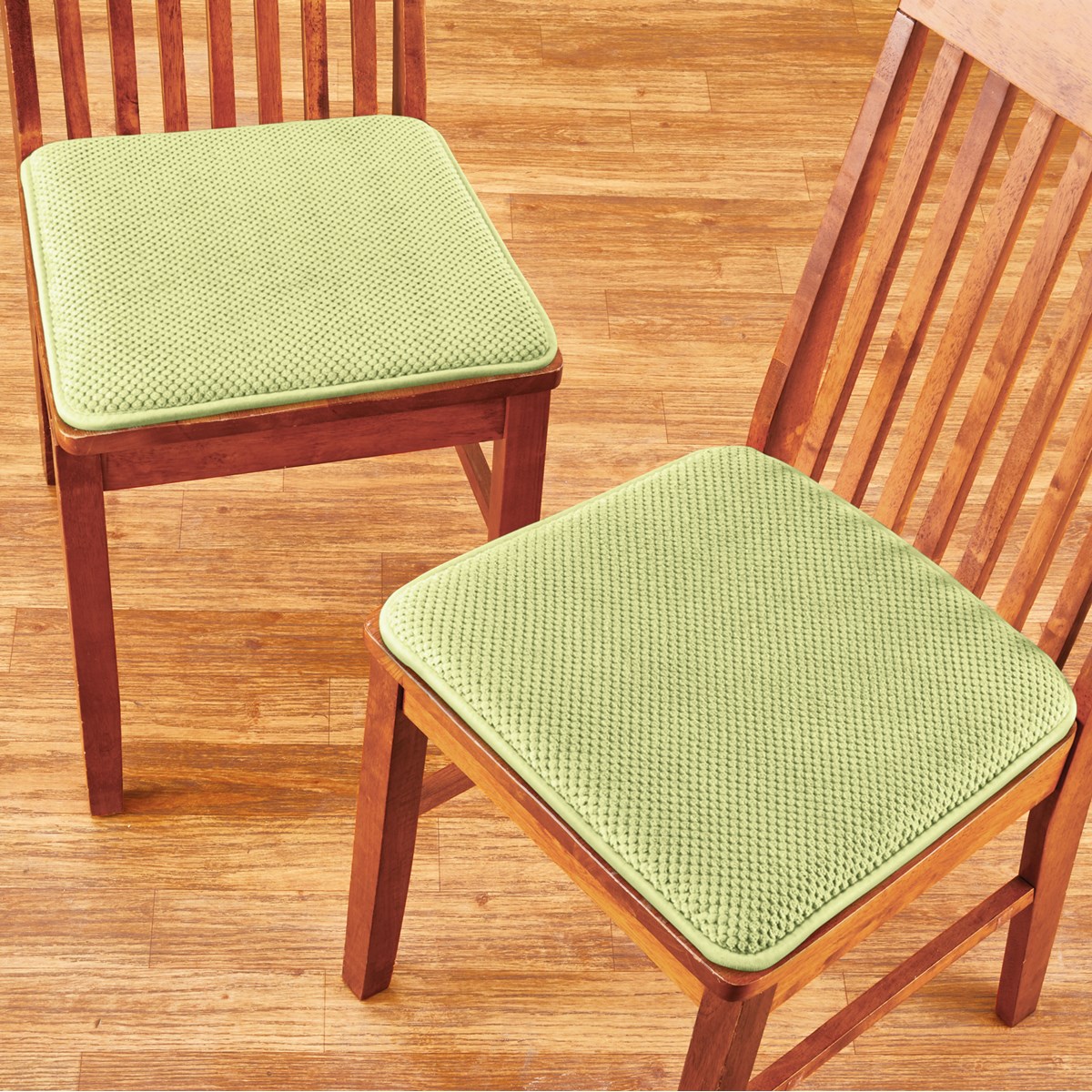 SkidResistant Memory Foam Chair Seat Pads Set of 2 Collections Etc.