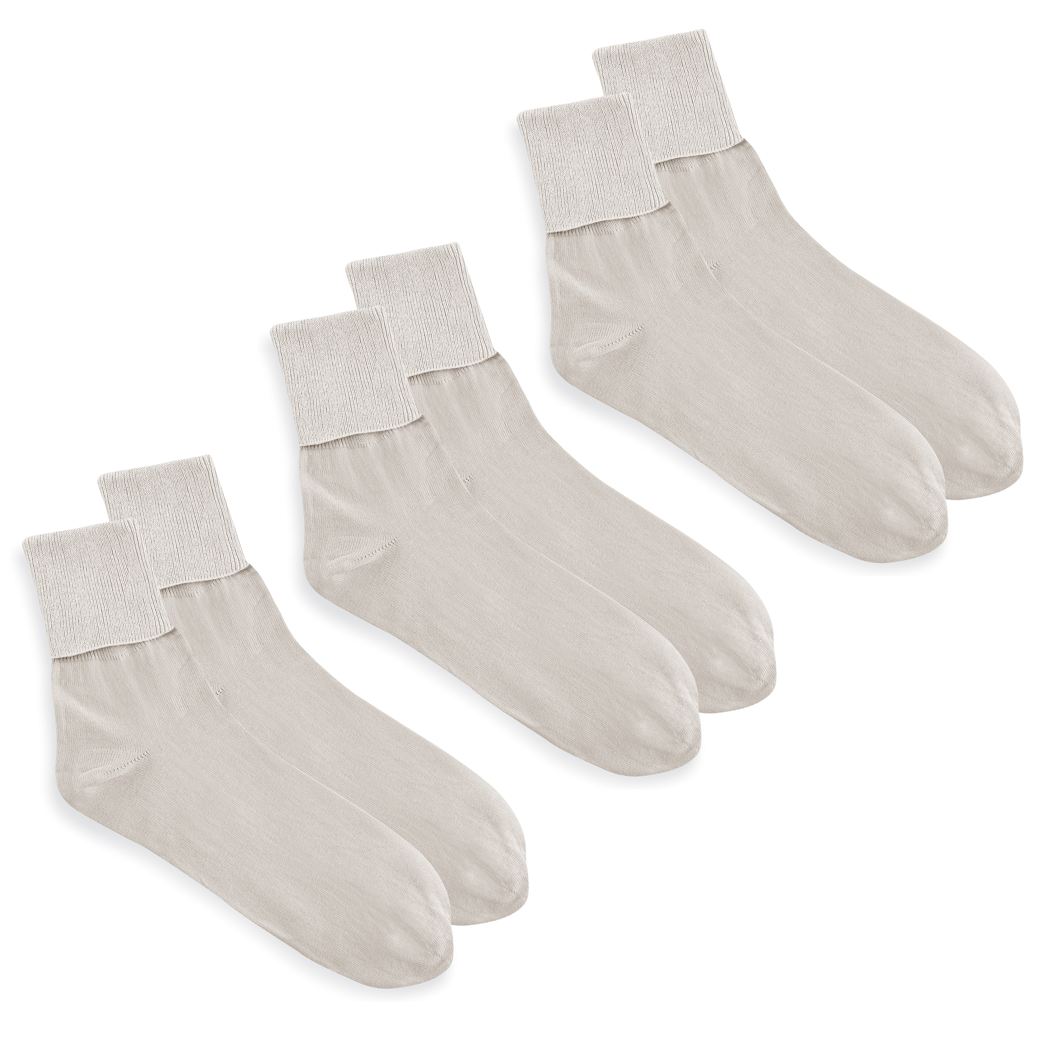 Buster Brown 100% Pure, Soft Cotton Socks - 3-Pairs - Picture 8 of 13