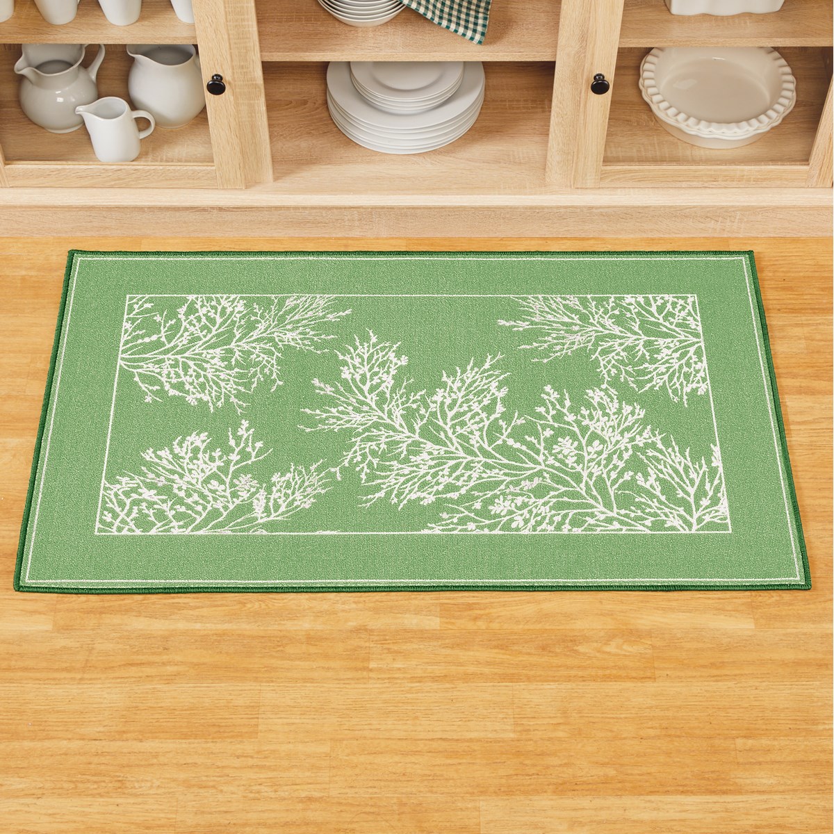 Elegant Leaves and Branches Accent Rugs Collections Etc.