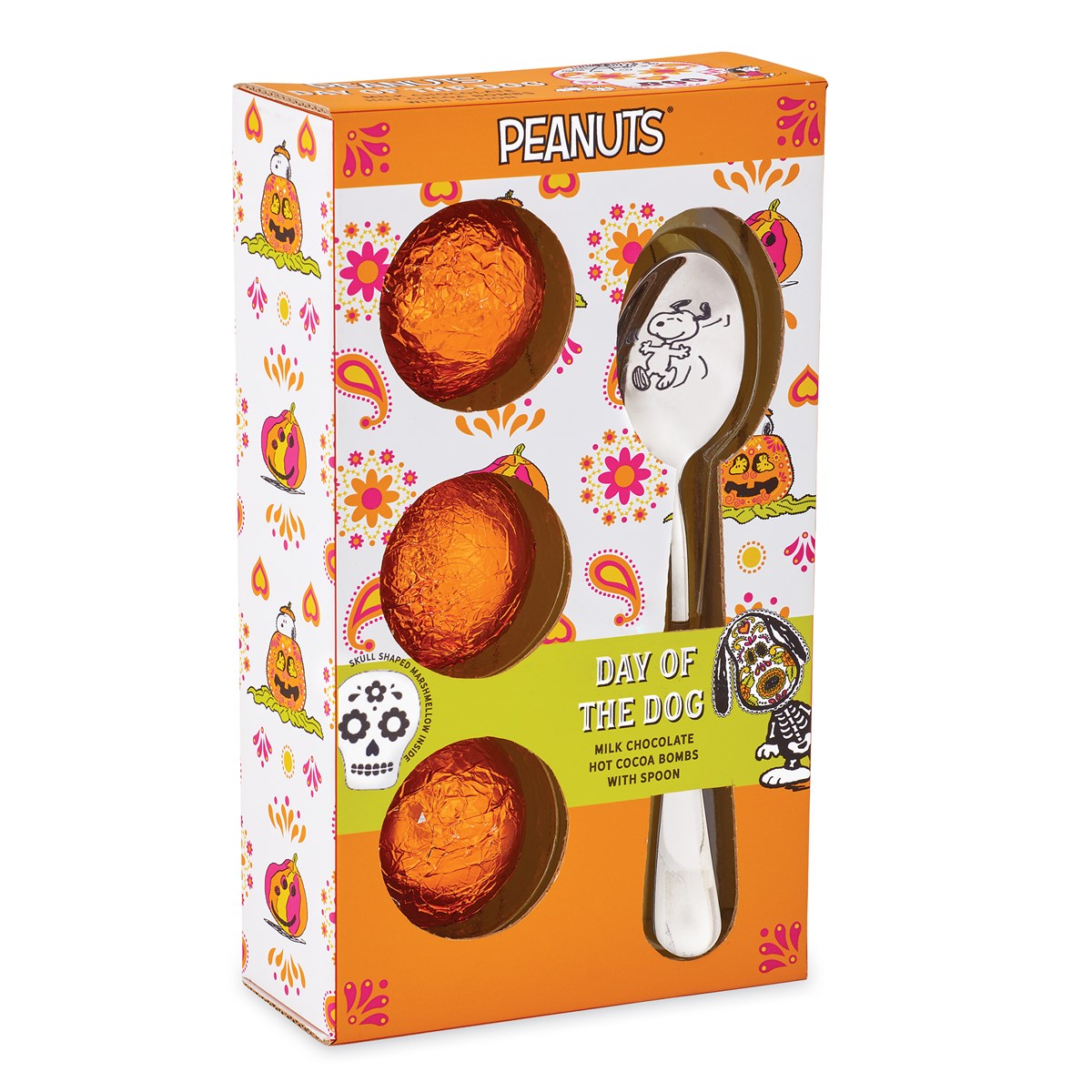 Peanuts Hot Cocoa Bombs with Snoopy Spoon Collections Etc.