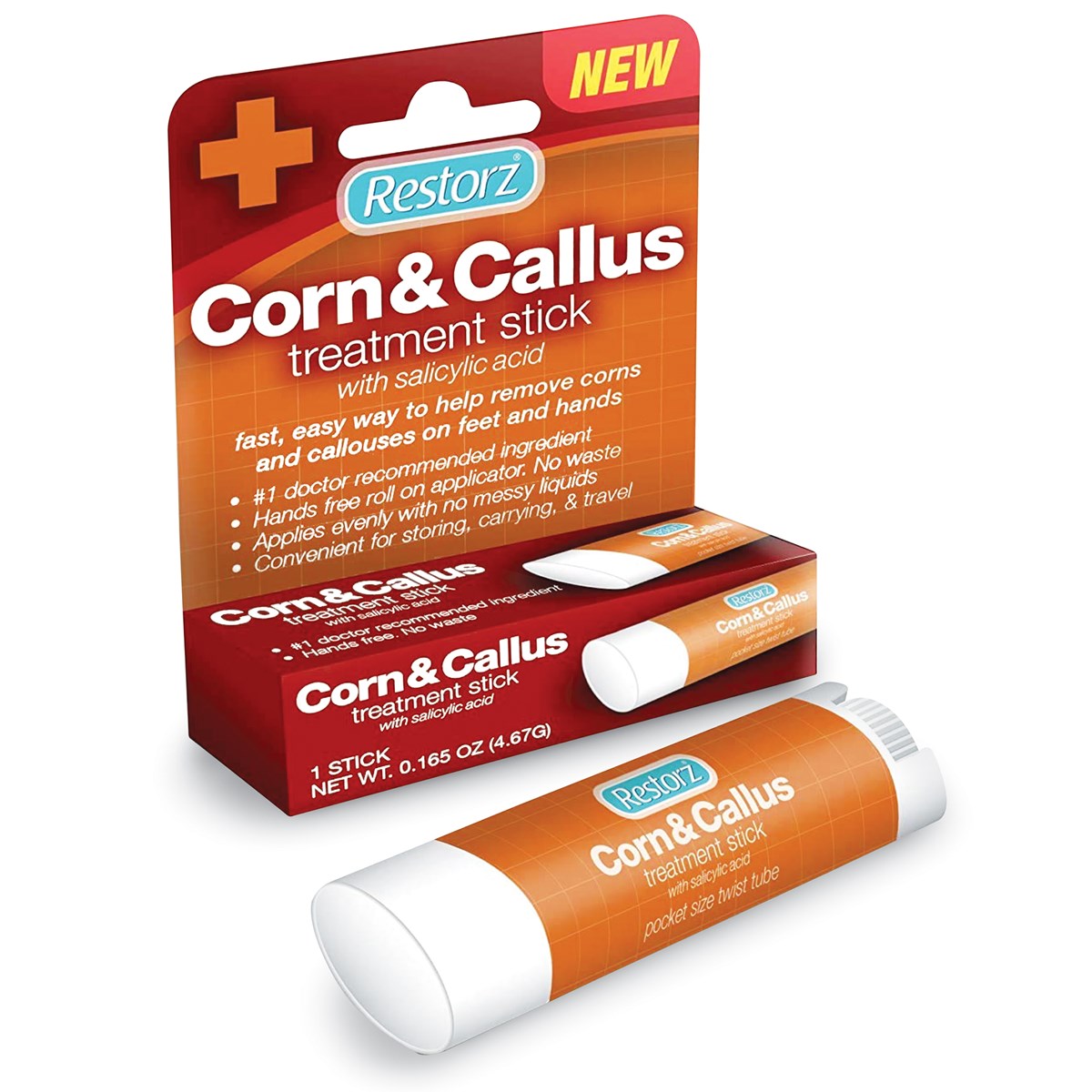 Restorz Corn and Callus Remover Treatment Stick Collections Etc.