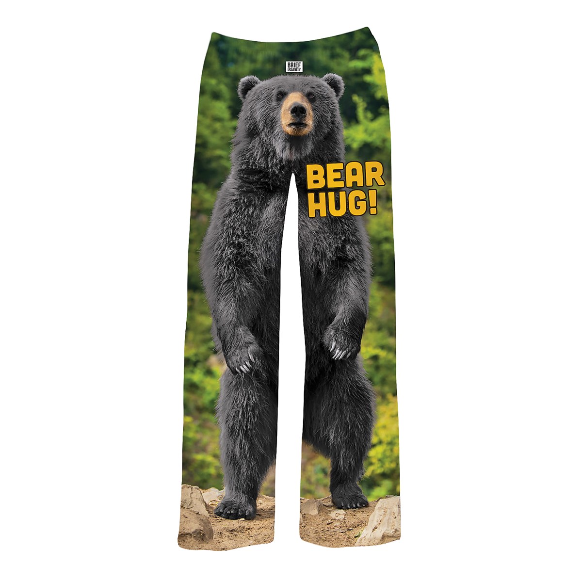 Bear Hug Elastic Waist Lounge Pants with Pockets Collections Etc.