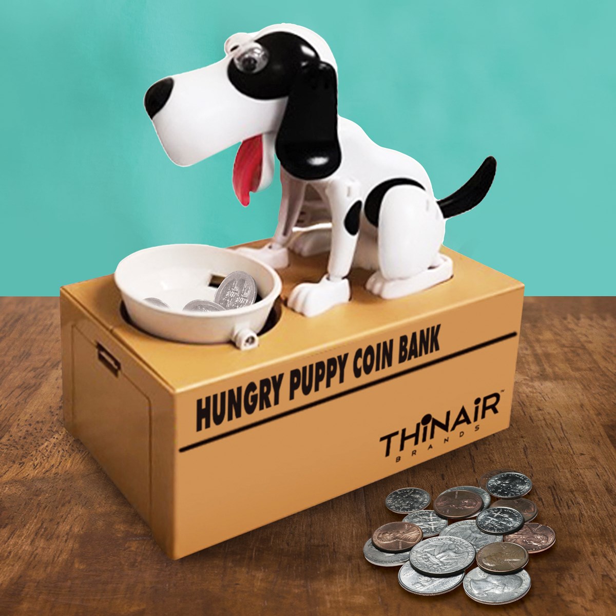 Electronic Hungry Puppy Coin Bank, Ages 5 and up Collections Etc.