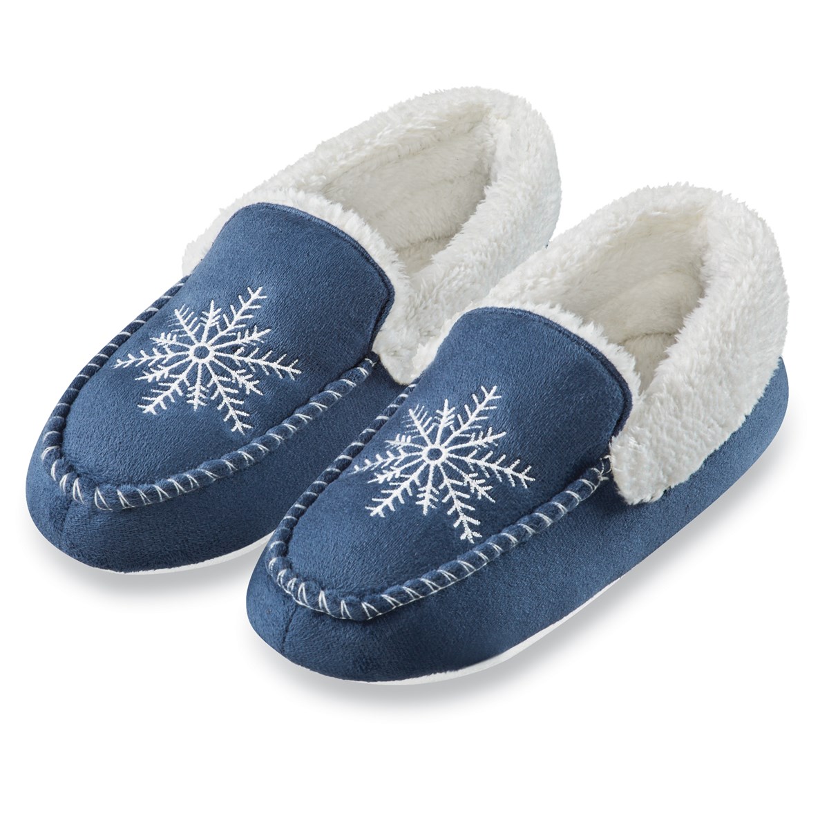 suede moccasin slippers