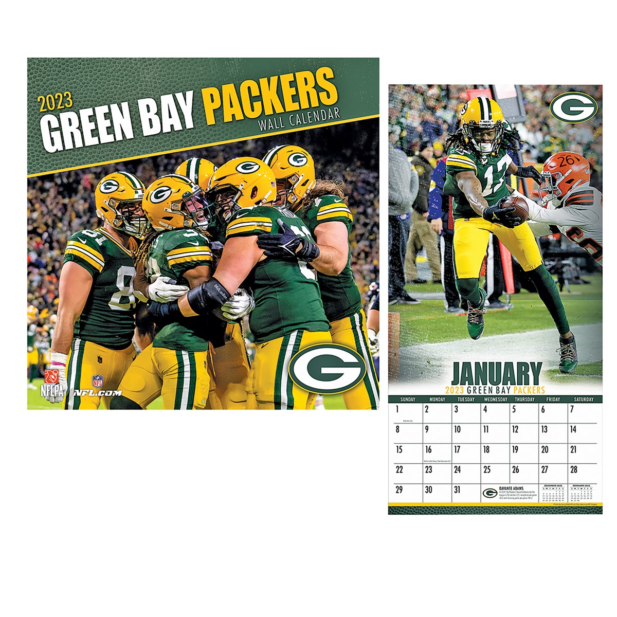 2023 NFL Team 16Month Wall Calendar Collections Etc.